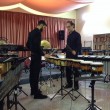 master di percussioni con il grande MAo Vittorino Naso